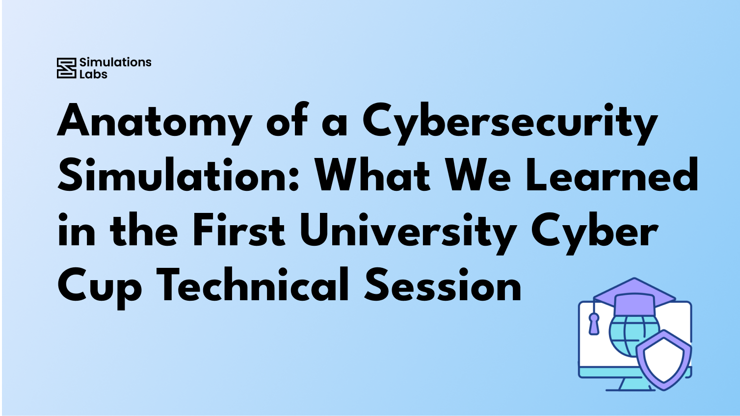 Anatomy of a Cybersecurity Simulation: What We Learned in the First University Cyber Cup Technical Session