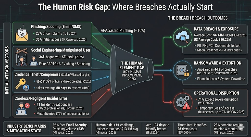 the human risk gap