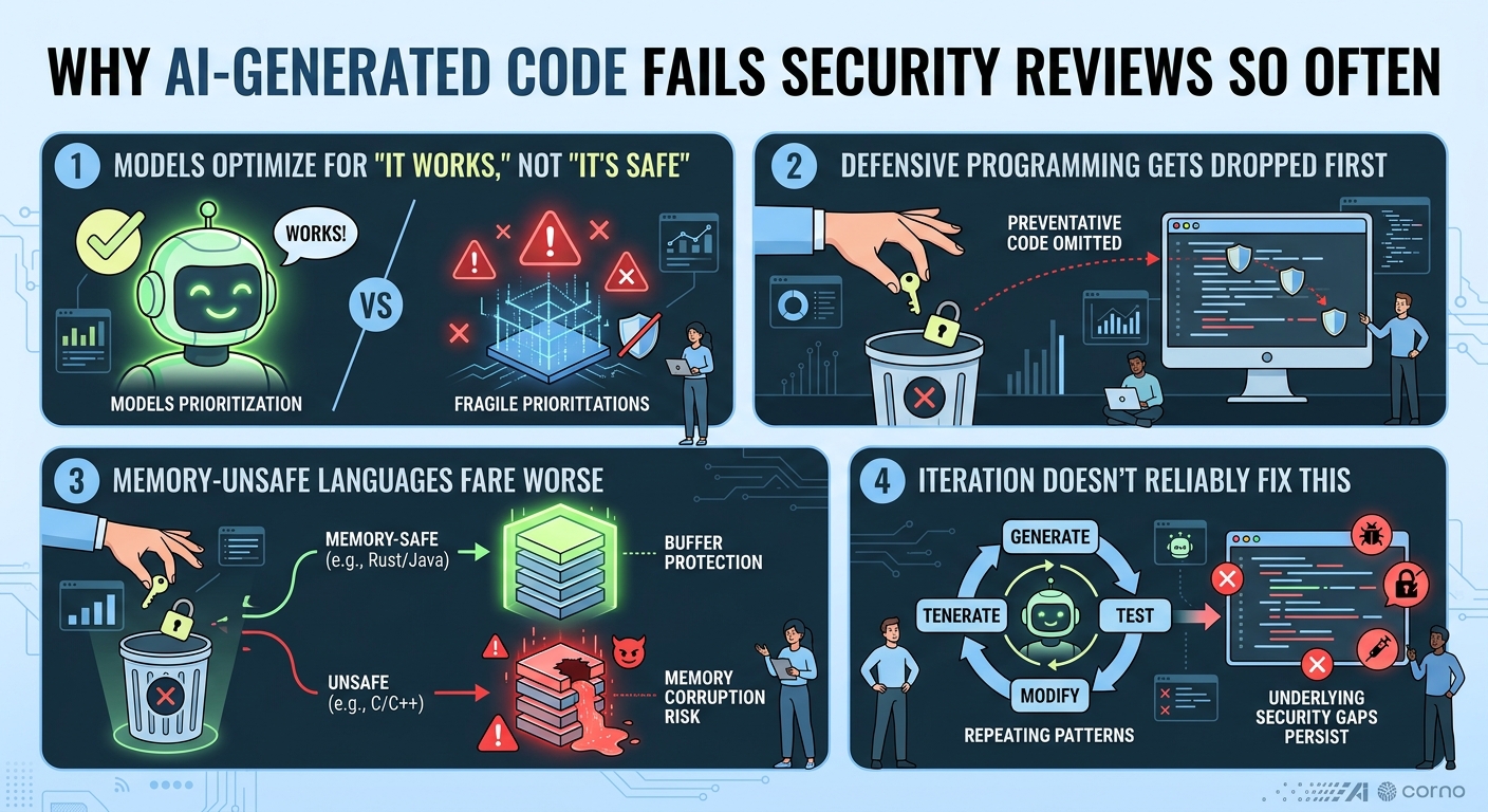 Why AI-Generated Code Fails Security Reviews
